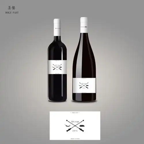 [酒标设计]葡萄酒酒标设计 红酒品牌设计 包装设计