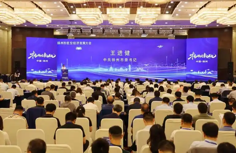 大会现场王进健在致辞中代表市委市政府对会议的举办