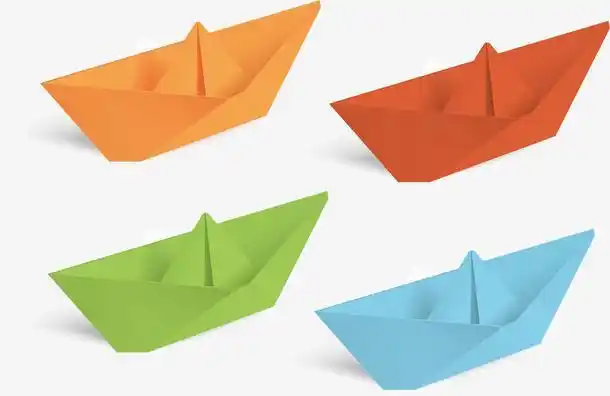 美术教案折纸小纸船