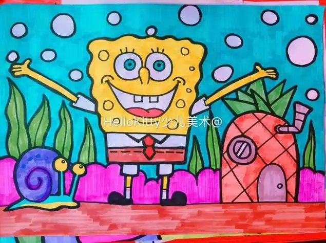 小学生画的画小学生画的画简单