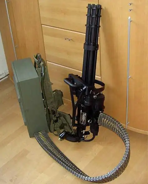 火力超强的加特林多管机枪