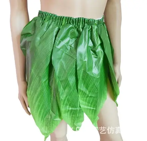 夏威夷草裙树叶裙晚会演出原始部落树叶裙