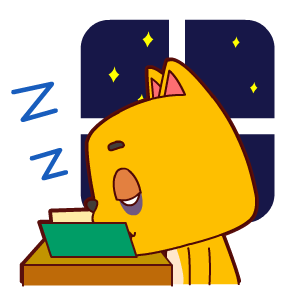 疲倦猫表情翔通动漫