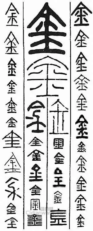 金篆刻字典金金石大字典