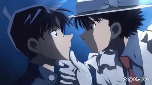有人磕工藤新一和黑羽快斗(怪盗基德)吗[三哈] #名侦探柯南# #工藤新