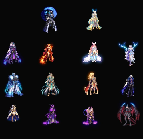 (全时装)全职业全时装改"神兽化灵"(幻化发光版)