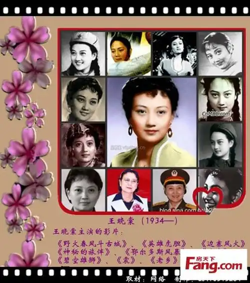 影音流芳 星辰永恒——新中国22大电影明星 之(女影星)