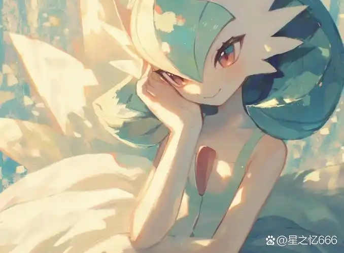 最美宝可梦"沙奈朵",如果是雄性长这样,是不是有点