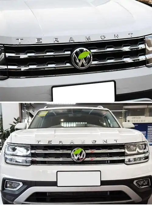 驹傲适用17年19年20款途昂车头字母标大众途昂尾标字母贴标引擎盖贴标