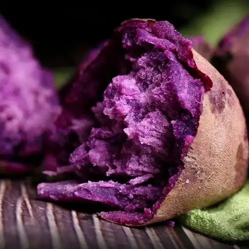 新鲜紫薯现挖紫心薯5斤农家小果紫香薯紫芋头新鲜现挖紫薯农家自种