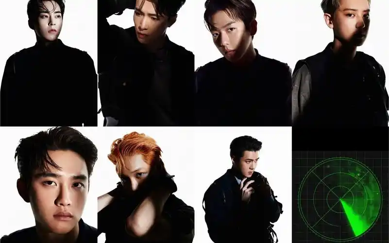 [exo]七辑回归预告七人合集