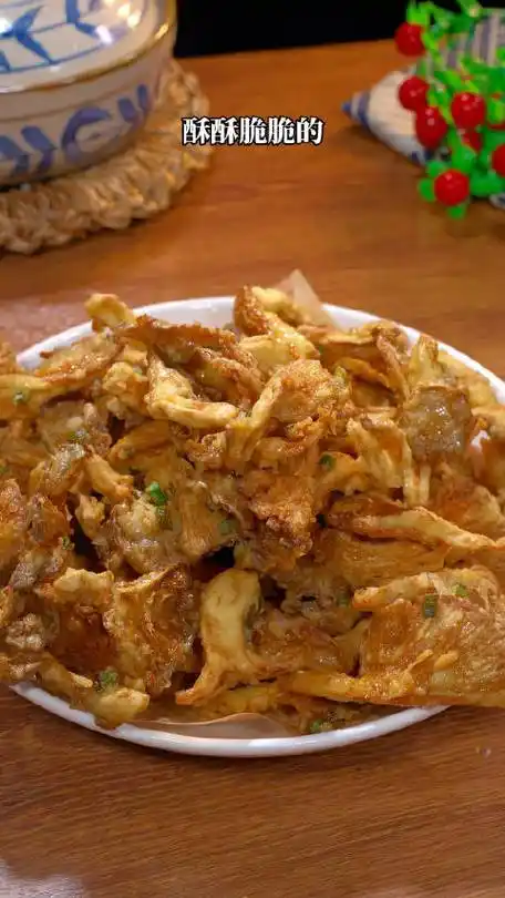 炸蘑菇做法#美食#素素小厨娘的微博视频
