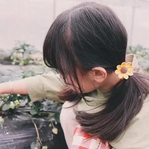 小女孩头像侧脸简单 女生头像图片大全 -【爱个性】