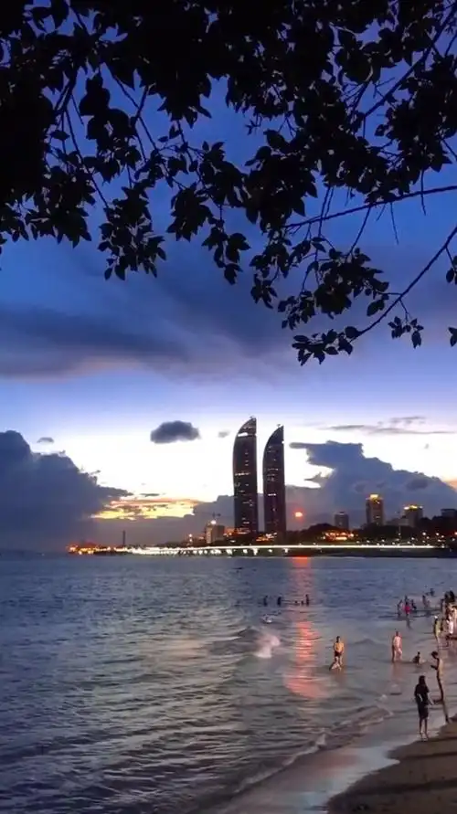 治愈风景大赏:"宇宙山河烂漫,生活点滴温暖"厦门夜