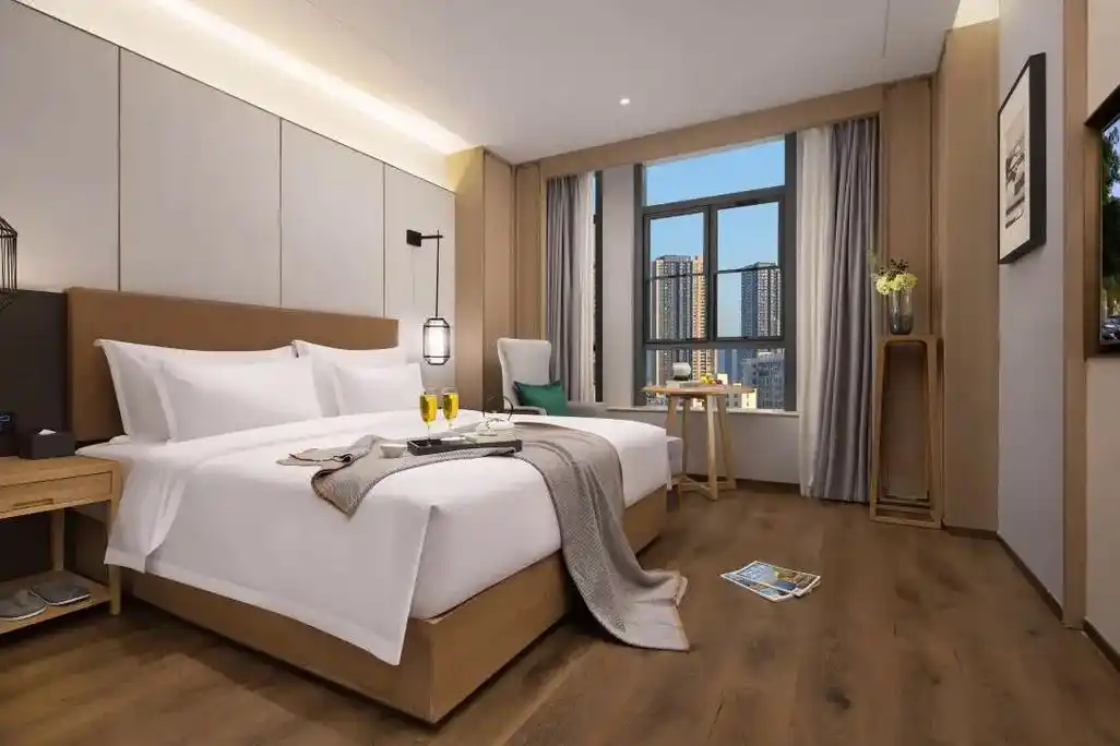 酒店宾馆设计家具定制.酒店装修设计 酒店设计效果图 现代风酒 - 抖音