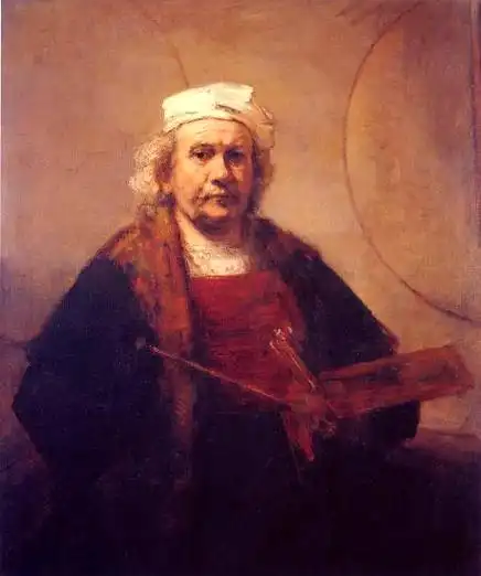 书画频道 域外绘画大师系列——伦勃朗 > 正文自画像   央视国际