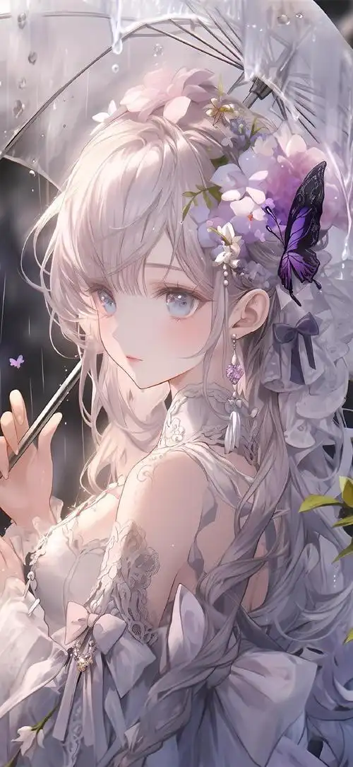 动漫女生壁纸#最美壁纸#很难不爱的手机壁纸!