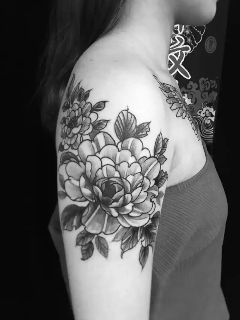 女生纹身 #想纹就纹 agh系列作品 - 抖音