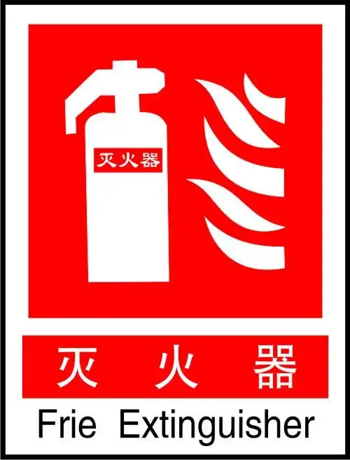灭火器标志