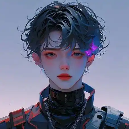 赛博朋克风头像太酷了