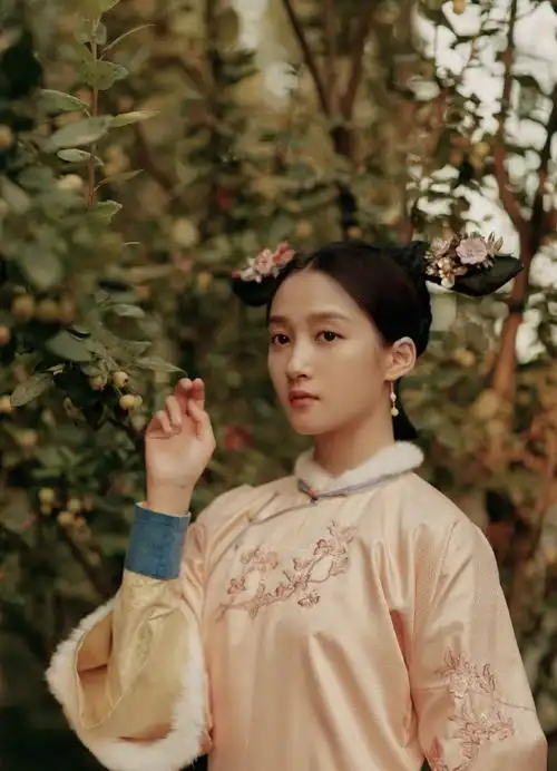 关晓彤遇见天坛唯美古装图片16