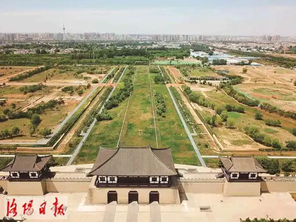 洛阳隋唐天街初露芳容再现古都历史中轴线