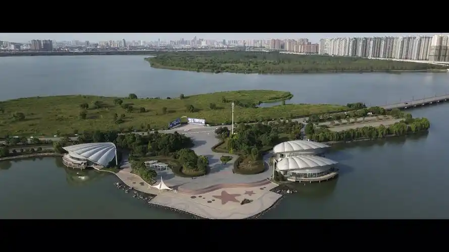 大疆air2航拍常熟昆承湖