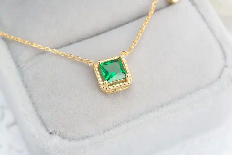 绿钻项链