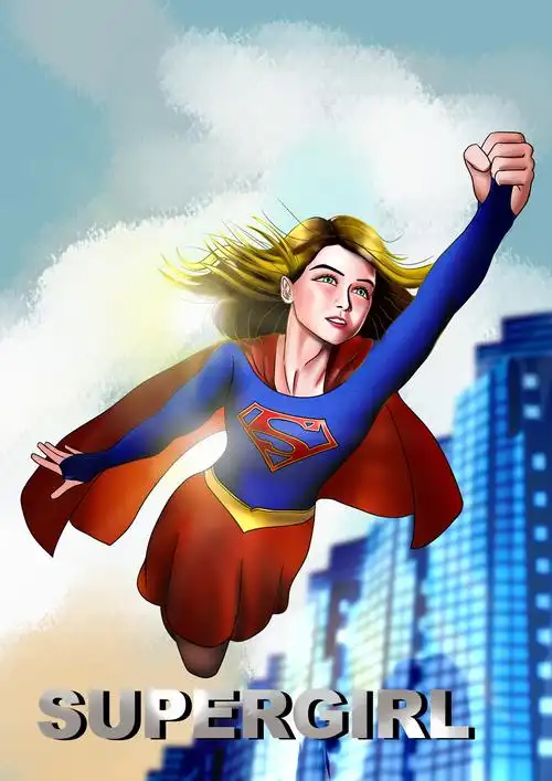 女超人_二咪__插画师作品_涂鸦王国gracg.com