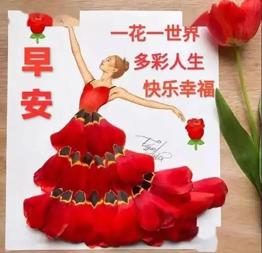 唯美冬天早安早上好图片带字冬日早安问候祝福语美女图片精选