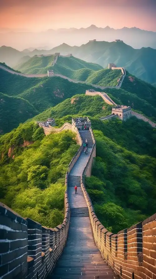 分享一组气势雄伟的万里长城11张