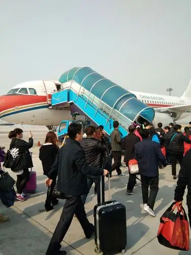 沈阳机场登机