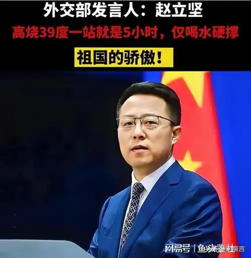 外交战狼赵立坚你哪来的底气和勇气对中国指手画脚