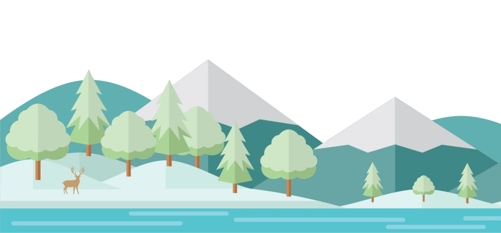 雪山卡通图片大全