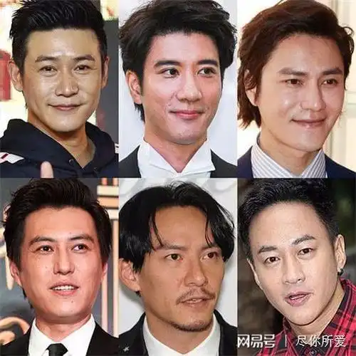 44岁的男明星,上排分别为黄渤钟汉良和吴京,下排分别为-吴彦祖