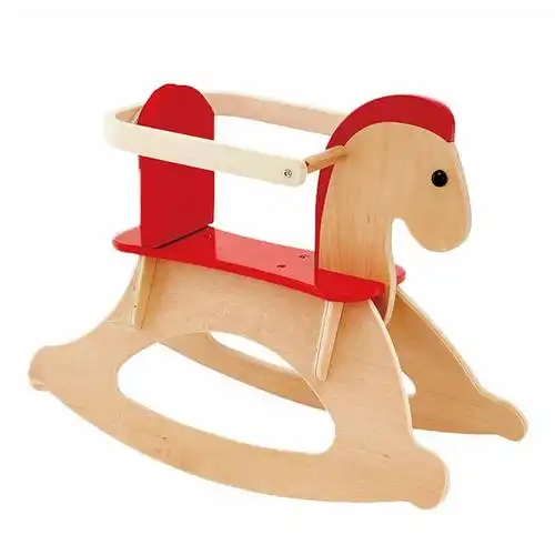 hape摇摇木马动感骑乘宝宝2岁启蒙益智木质摇马
