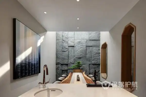 【180㎡一楼带负一层装修效果图】180㎡一楼带负一层装修实景_保驾