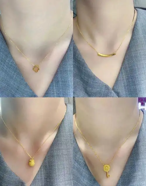 周大福新款黄金项链