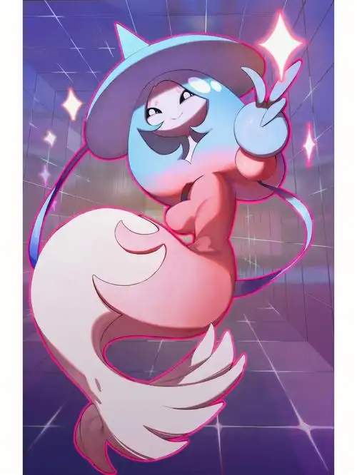 二次元美图精灵宝可梦布莉姆温