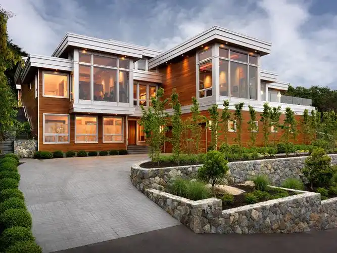 北欧风格2018年别墅大气别墅游泳池设计效果图