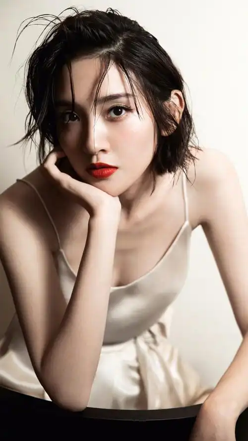 唐艺昕湿发性感高清手机壁纸