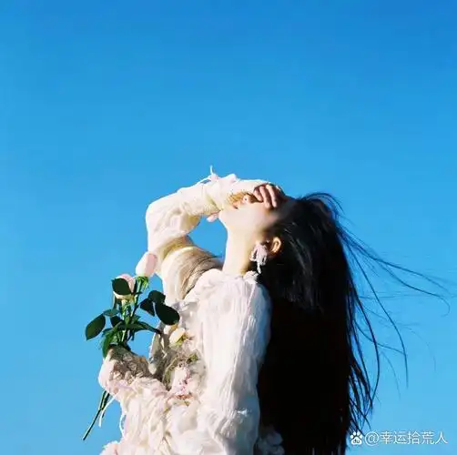 唯美风景女生头像