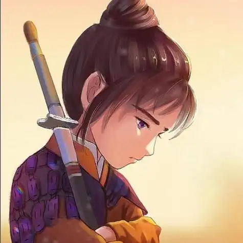 致敬《大话西游》q版紫霞至尊宝插画不一样的情侣头像和壁纸