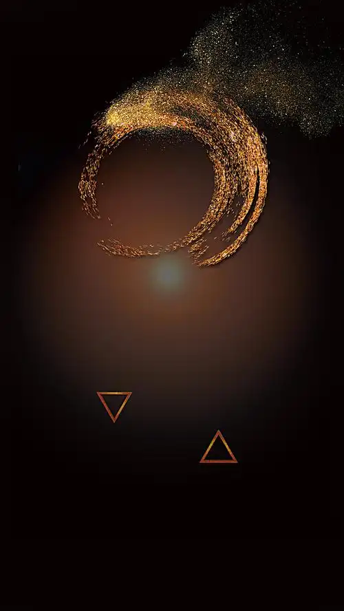 黑色炫酷科幻图片psd分层h5背景素材