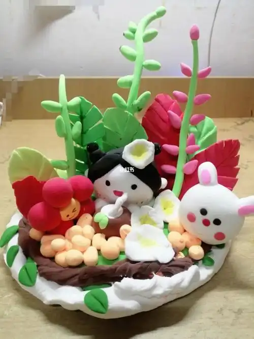 超轻黏土立体作品