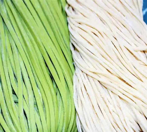 鸡蛋鲜面条(粗,细) 500g/盒 |棚友食堂出品 自产