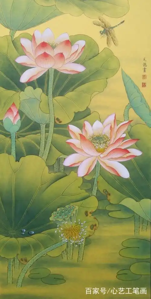 我的六张工笔花鸟画作品,请大家欣赏