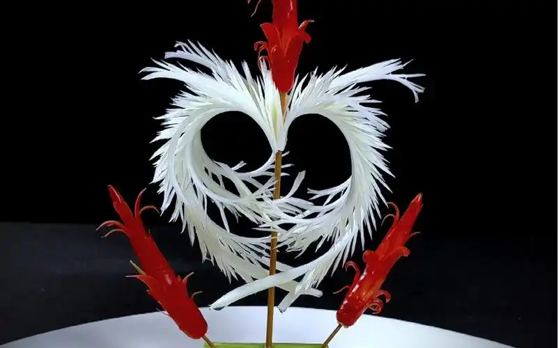 这样摆盘高端又大气#刀工 #摆盘技巧 #创意盘饰 #猎奇美食 #吃出仪式