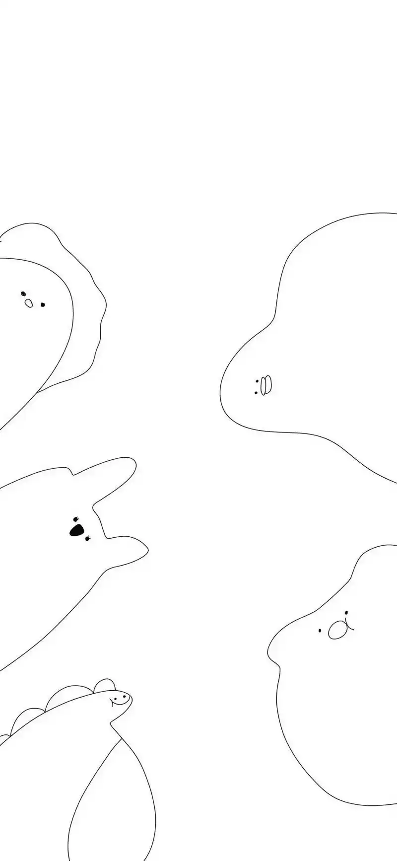 黑白聊天背景图.#聊天背景图 #黑白系 #全屏壁纸 - 抖音