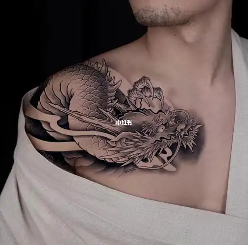 过肩龙  #莆田纹身师  #莆田纹身  #同城
